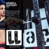 20 Pcs Barbell Stand Storage Hangers Commercial Gym Equipment Wall Mounted Hooks Barbell Organizing Rack Squat Rack for Commercial Use PC view 3