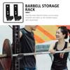 20 Pcs Barbell Stand Storage Hangers Commercial Gym Equipment Wall Mounted Hooks Barbell Organizing Rack Squat Rack for Commercial Use PC view 4