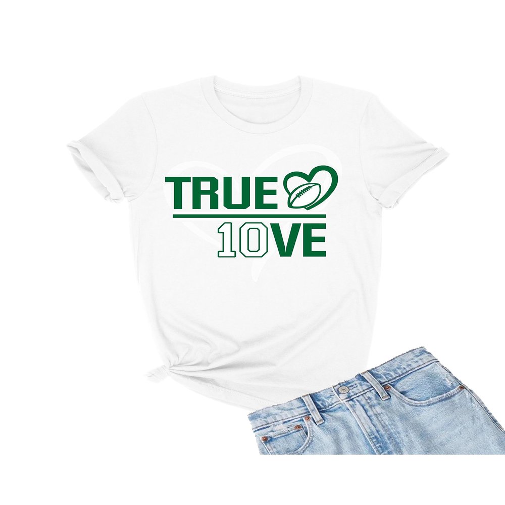 4X-Large White Mens True Love T-Shirt