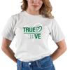 4X-Large White Mens True Love T-Shirt view 4