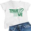 XX-Large White Women True Love T-Shirt view 1