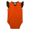 Outerstuff Girls Newborn & Infant Brown/Orange Cleveland Browns Spread the Love 2-Pack Bodysuit Set view 3
