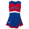 Outerstuff Girls Toddler Royal Buffalo Bills Cheer Captain Dress with Bloomers view 2