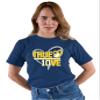 4X-Large Navy Blue Mens True Love T-Shirt view 2