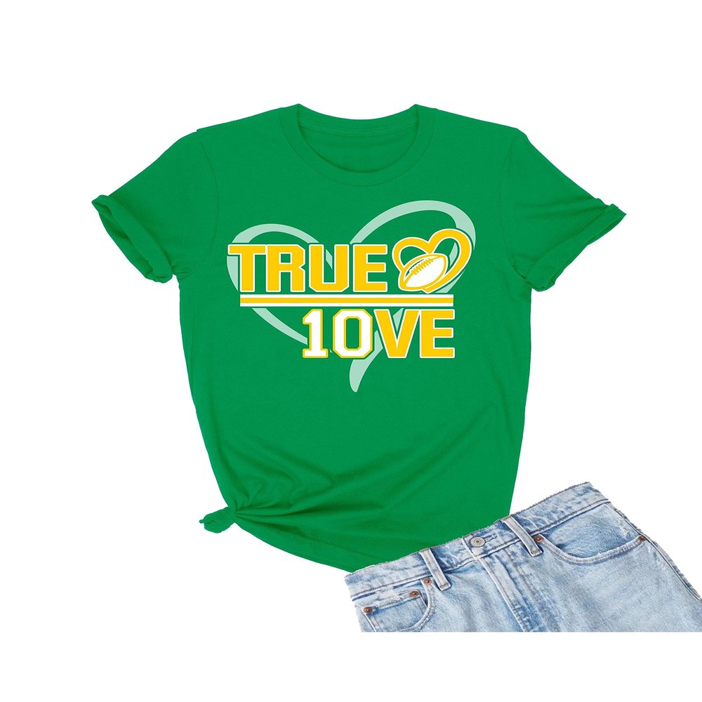 5X-Large Kelly Green Mens True Love T-Shirt