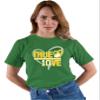 5X-Large Kelly Green Mens True Love T-Shirt view 2