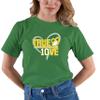 5X-Large Kelly Green Mens True Love T-Shirt view 4
