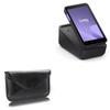 BoxWave Case Compatible with Zettle Payment Terminal - Elite Leather Messenger Pouch, Synthetic Leather Cover Case Envelope Design - Jet Black view 1