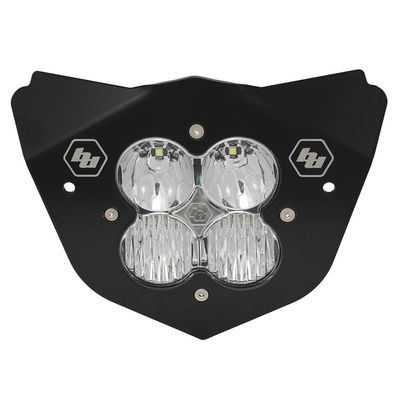 Baja Designs XL Sport LED Motorcycle Headlight Kit for Yamaha WR250F 2015-21, WR450F 2012-21 (Driving/Combo; Clear Lens)