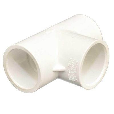 Genova Boat Pressure Tee Fitting 31407 | 3/4 Inch White PVC