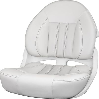 Tempress Fisherman's ProBax Captain's Boat Seat (White/Pearl White)