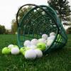 VANZACK Golf Ball Basket - Plastic Storage Holder with Handle, Holds 50 Balls for Range Practice, Portable Bucket & Golf Accessories (Green) view 4