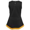 Outerstuff Girls Toddler Black Pittsburgh Steelers Cheer Captain Dress with Bloomers view 3