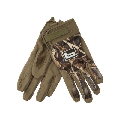 Banded Soft-Shell Blind Glove (Medium, Realtree Max-7 Camo)
