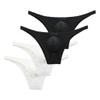 YUYUPREF Ice Silk Briefs Low Waist Sexy Men's Soft Underwear Youth Personality Underwear YY198 (Large, D97-4 Pack (Color C)) view 1