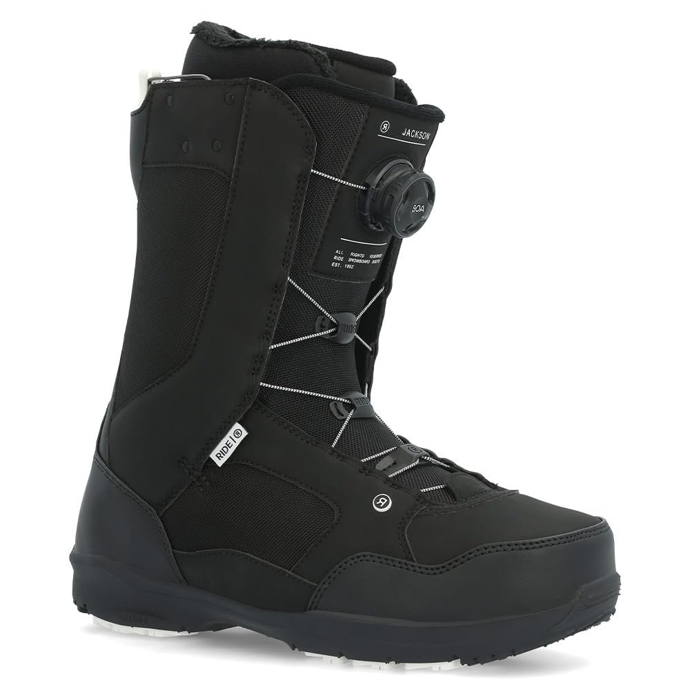 Ride Jackson Men's Snowboard Boots, Black, 11