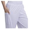 Anthika Womens Harem Pants High Waist Hippie Boho Yoga Casual with Pockets (Relaxed, Small-Medium Tall, White Lilac) view 3