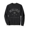 Malibu California Beach Surfer Souvenir Vintage Pride Sweatshirt view 1