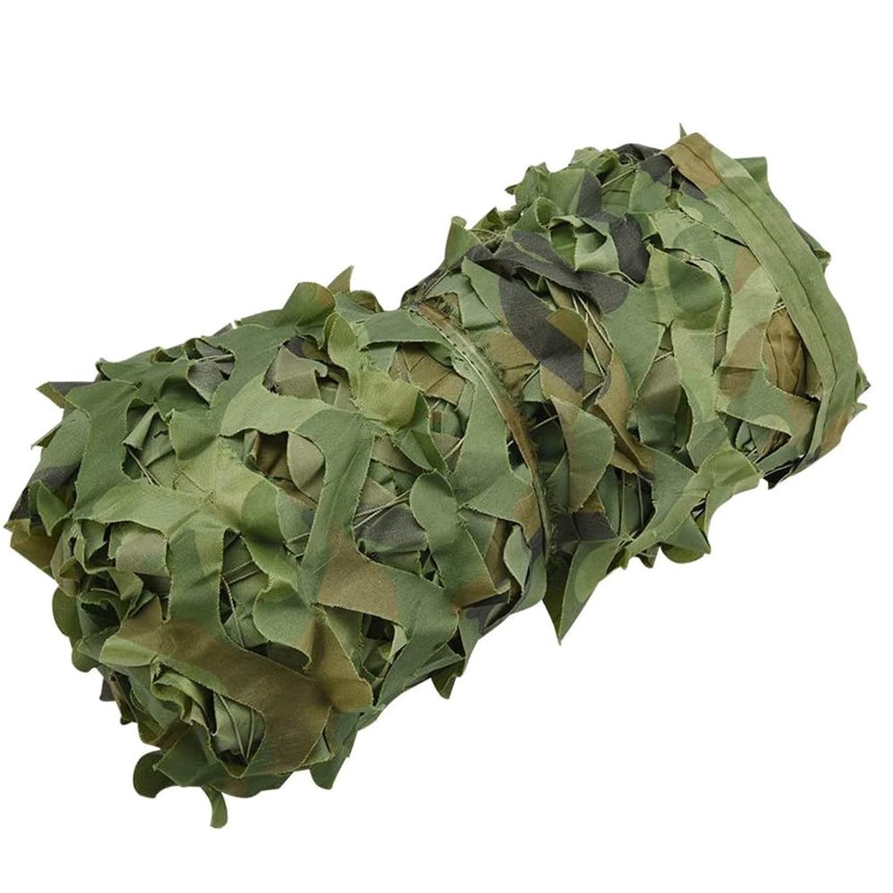 4.9x3.3ft-32.8x65.6ft Camouflage Netting Shade Net Outdoor Camo Netting, Green Privacy Fence, Concealment Net For Privacy Wall Garden Swimming Pool Theme Party Decoration Bed Curtain(Size:3x9m/10x29.5