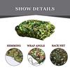 4.9x3.3ft-32.8x65.6ft Camouflage Netting Shade Net Outdoor Camo Netting, Green Privacy Fence, Concealment Net For Privacy Wall Garden Swimming Pool Theme Party Decoration Bed Curtain(Size:3x9m/10x29.5 view 2