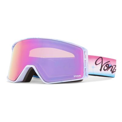 VonZipper Unisex Velo Ski and Snowboard Goggle - B4BC Frame | Wildlife Pink Chrome