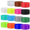 Good Elasticity 15 Pcs Assorted Tennis Racket/Pickleball Paddles/Squash Silicone Ring Racket Grip Bands Rubber Ring,Grip Finishing Ring/Racquet Grips Overgrip (15pcs Assorted) view 1