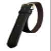 Nayt Boys Toddlers Child Leather Belt Black (Medium-29 inches) view 1