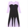QinCiao Womens Gothic Maxi Dress Halloween Sea Witch Costume Long Sleeves Victorian Mermaid Dress Black Medium view 4