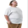 JC DISTRO Big & Tall Mens Premium Dry-Fit Workout & Training Activewear Elong Short Sleeve T-Shirts Red Big-3XL view 3
