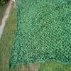Vrgadonor Heavy-Duty 210D Camouflage Net Suitable for Covering Mountainous Engineering Buildings, Industrial, Civilian and Decoration. Pure Green 10x13.3ft/3x4m view 3