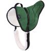 Harrison Howard Equestrian Saddle Pad Horse Riding Pad Bareback Pad with Girth Forest Green view 2