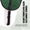 Harrison Howard Equestrian Saddle Pad Horse Riding Pad Bareback Pad with Girth Forest Green view 4
