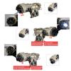 Plastic ML C+ Box Laser Sightswith IR Laser + Red/Green/Blue Laser Sight + IR Fill Light + Strobe/Momentary/Constant Modes Whitelight LED 220 Lumens Flashlightfor 20mm Rail (Red Laser DE) view 2