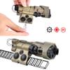 Metal ML C+ Box Laser Sightswith IR Laser + Red/Green/Blue Laser Sight + IR Fill Light + Strobe/Momentary/Constant Modes Whitelight LED 220 Lumens Flashlightfor 20mm Rail (Red Laser DE) view 2