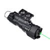 Metal ML C+ Box Laser Sightswith IR Laser + Red/Green/Blue Laser Sight + IR Fill Light + Strobe/Momentary/Constant Modes Whitelight LED 220 Lumens Flashlightfor 20mm Rail (Green Laser BK) view 1
