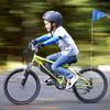 BESPORTBLE Adjustable Bike Logo Flag Bike Stem Mount Flags Reflective Pole Safety view 4