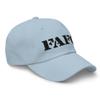 RIVEMUG FAFO Fuck Around and Find Out Dad hat Light Blue view 3