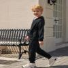 Arshiner Boys' 2 Piece Athletic Tracksuit Jogging Sets Outfit Sweatsuit Zip Up Hoodie and Active Pants for Kids 5-14 Years view 3