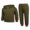 Arshiner Boys' 2 Piece Athletic Tracksuit Jogging Sets Outfit Sweatsuit Zip Up Hoodie and Active Pants for Kids 5-14 Years