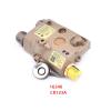 Plastic PEQ-15 Box Laser Sightswith IR Laser + Red/Green Laser Sight + IR Light Illuminator Night Vision Flashlightwith Pressure Switchfor 20mm Rail (Red Laser DE) view 2