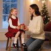 Otter MOMO Todder Little Girls Oxford Shoes Mary Jane T-Strap School Uniform Party Dress Flat Shoes view 4