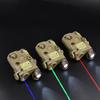 Plastic PEQ-15 Box Laser Sightswith IR Laser + Red/Green/Blue Laser Sight + Strobe/Momentary/Constant Modes Whitelight LED 200 Lumens Flashlightwith Pressure Switchfor 20mm Rail (Green Laser DE) view 4