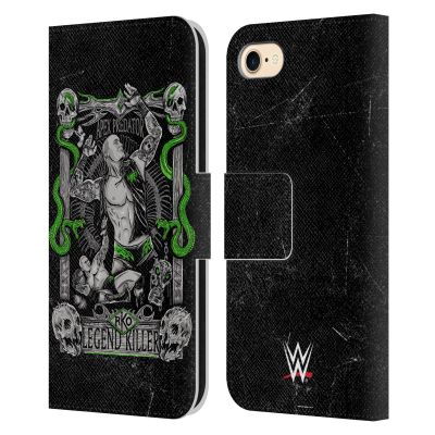 Head Case Designs Officially Licensed WWE Poster Art Randy Orton Leather Wallet Case Compatible with Apple iPhone 7/8 / SE 2020 & 2022