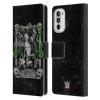 Head Case Designs Officially Licensed WWE Poster Art Randy Orton Leather Book Wallet Case Cover Compatible with Motorola Moto G52 view 1