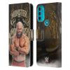 Head Case Designs Officially Licensed WWE Portrait Braun Strowman Leather Book Wallet Case Cover Compatible with Motorola Moto G71 5G view 1