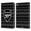 Head Case Designs Officially Licensed Arsenal FC Home Goalkeeper 2023/24 Crest Kit Leather Wallet Case Compatible with Apple iPad Air 2 (2014) view 1