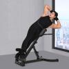 EurHomePlus Back Extension Roman Chair, AB Machine Adjustable Lengths & Angles Sit up Bench, Hip Thrust Machine, Multi-Functional Bench for Full All-in-One Body Workout view 3