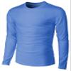 H2H Mens Slim Fit Crew Neck Long Sleeve T-Shirt ULTRAMARINEBLUE US M/Asia L (CMTTL137) view 1