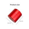 Wokyo Billiards Accessories Chalk Storage Box, Portable Lightweight Mini Round Chalk Box Billiards Chalk Box Aluminum Alloy Accessories (Red) view 2
