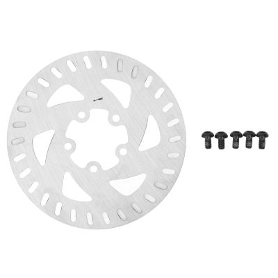 130mm Brake Disk, 5 Hole Brake Pad Disc Electric Scooter Modified Brake Disc with 5 Screw Kits for MI4 PRO